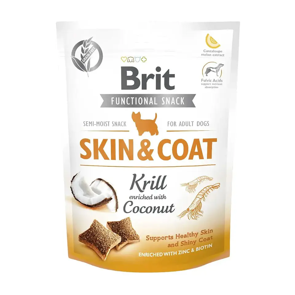 Brit Snack Skin and Coat  1