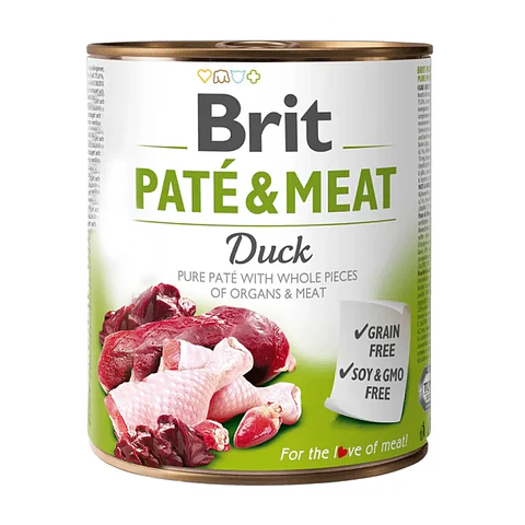 Brit Pate & Meat Duck 800 Grs 