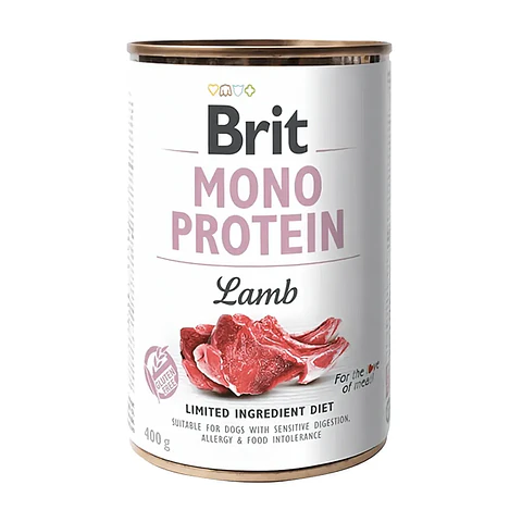 Brit Pate Mono Protein Lamb 400grs 