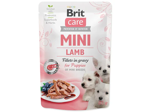 Brit Care Mini For Dogs Puppy  85Grs Lamb