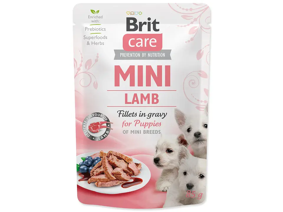 Brit Care Mini For Dogs Puppy  85Grs Lamb 1