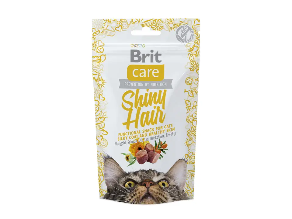 Brit Care Snack Shiny Hair 50grs  1
