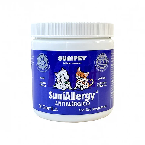 SuniAllergy Alergias Y Sistema Inmune 70 Gomitas 