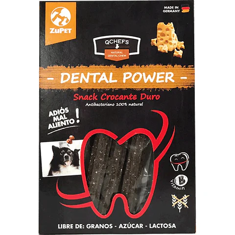 Qchefs Dental Snack Crocante Duro Perro 72 GR 