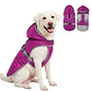 Parka Reversible Roja o Morada - Miniatura 1