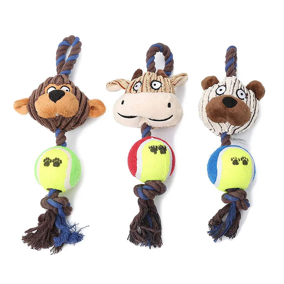 juguete con pelota Mono, oso o vaca  1