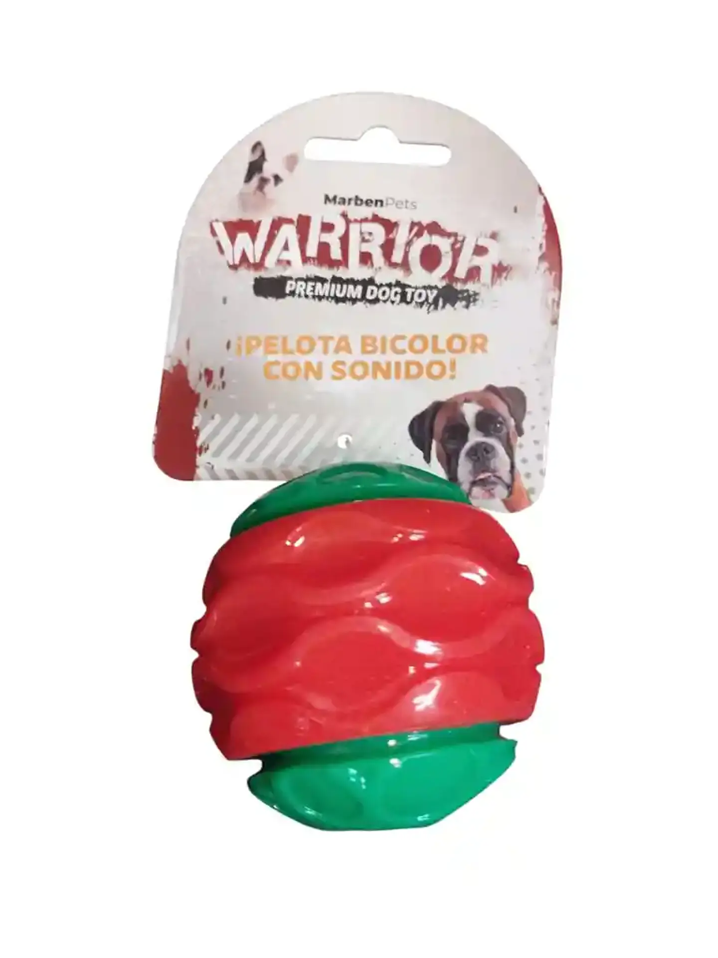 Pelota Bicolor Con Sonido  1