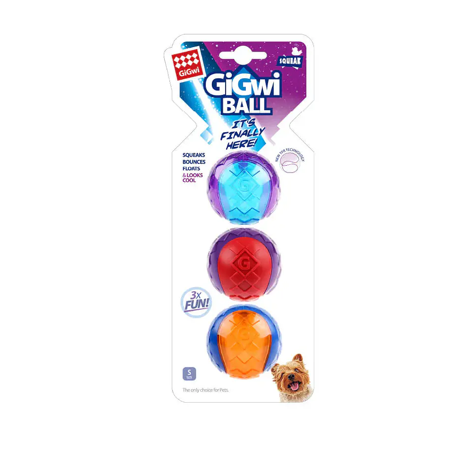 Pelotas Squeaker S 3 Unidades 2