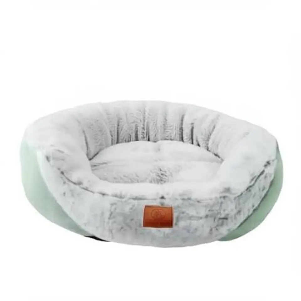 Cama Perro Acolchada Verde S  1