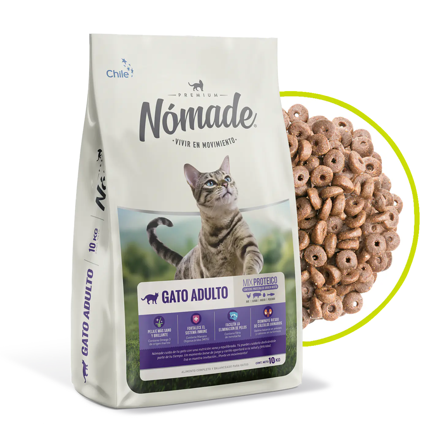 Nomade Gato Adulto 10 Kilos 1