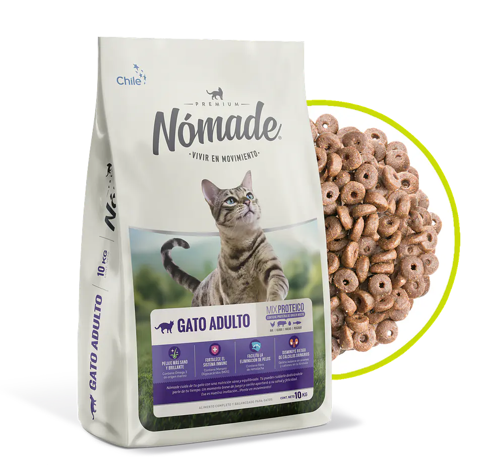 Nomade Gato Adulto 10 Kilos 1