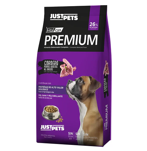 VitalCan Alimento Perro Adulto Cordero 20K 