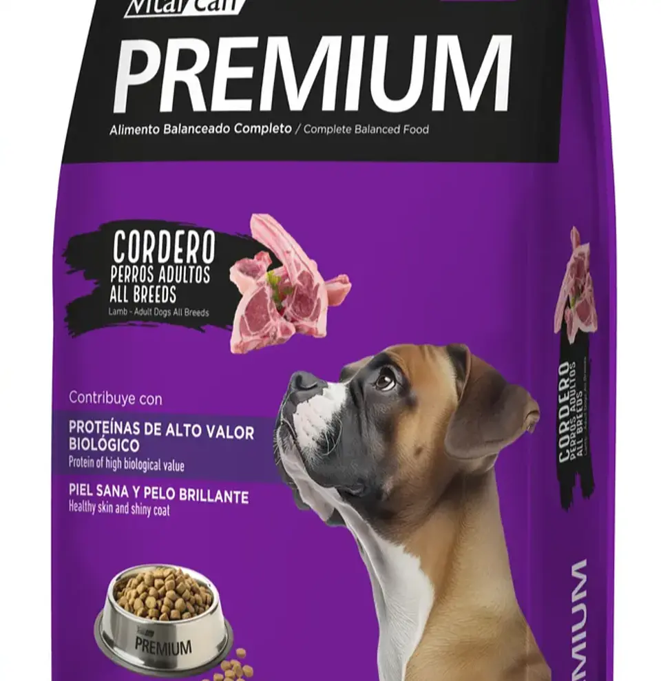 VitalCan Alimento Perro Adulto Cordero 20K  1