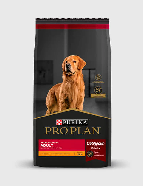 Pro Plan Adulto Raza Mediana  12K