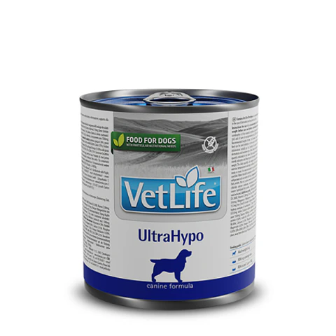 VetLife Dog Ultrahypo Humedo 300grs 