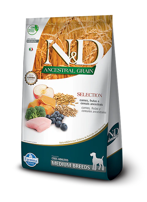 ND Ancestral Selection Perro Mediano Pollo 15K 