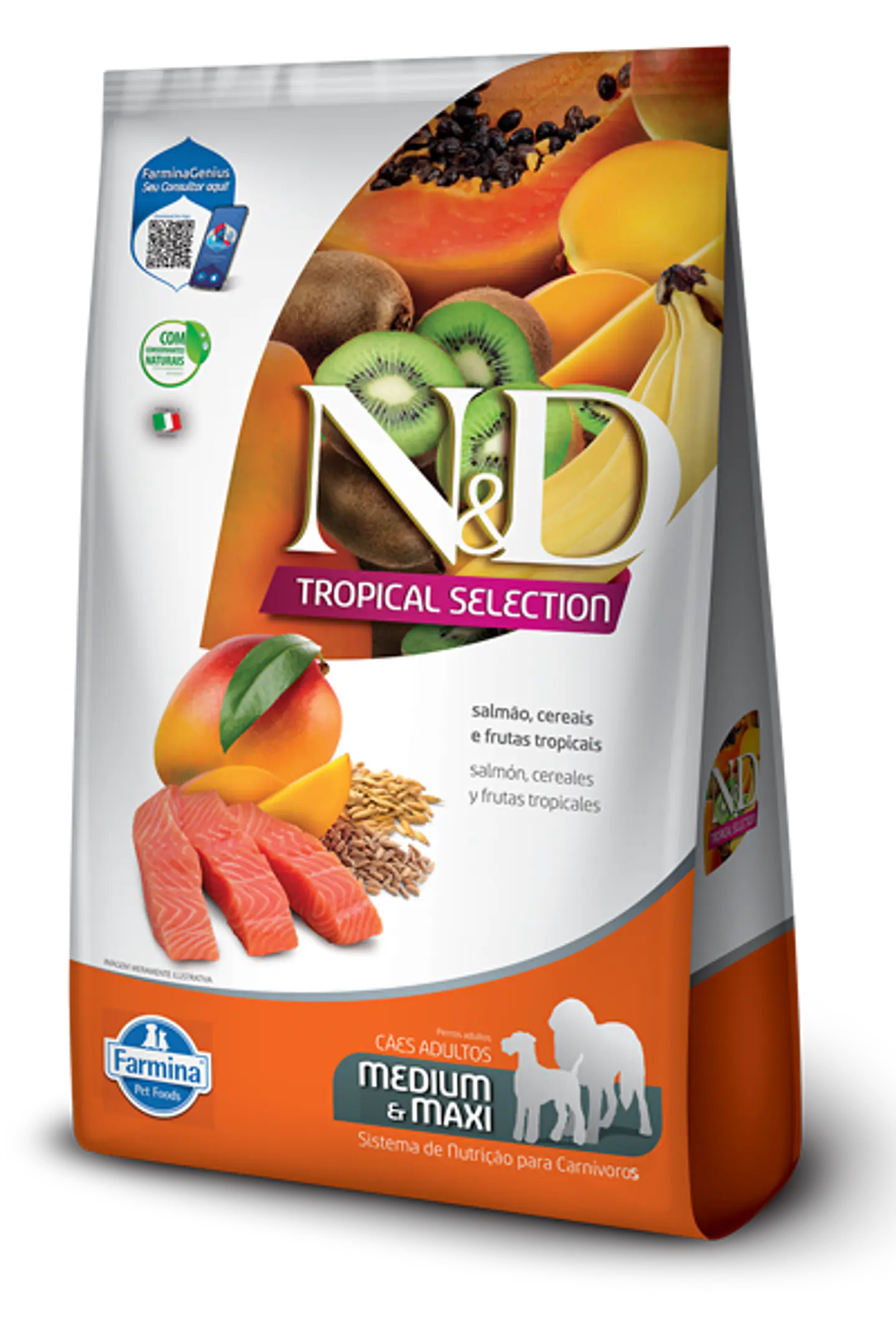 ND Tropical Perro Adulto Medio Salmon 12K  1