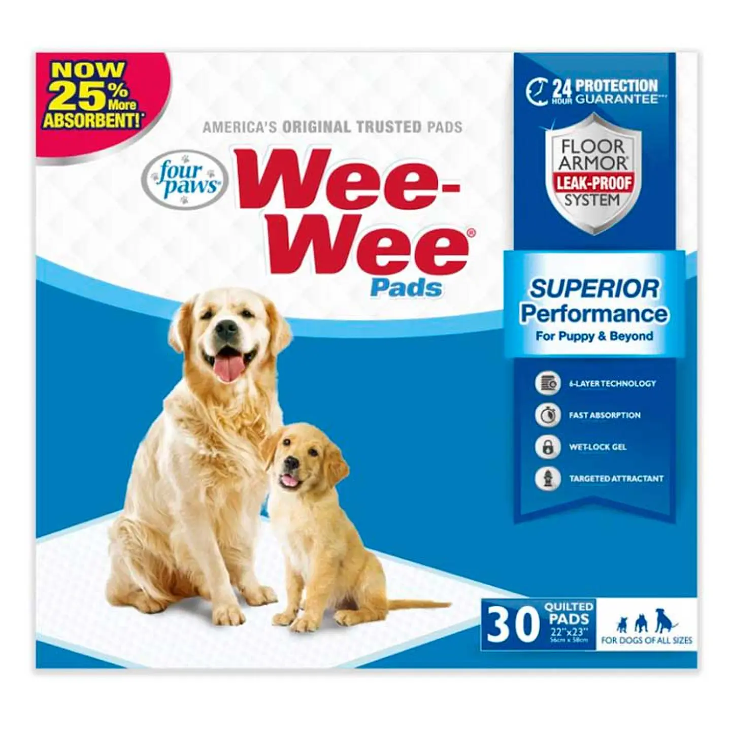 Wee-Wee Pads 30 Unidades  1