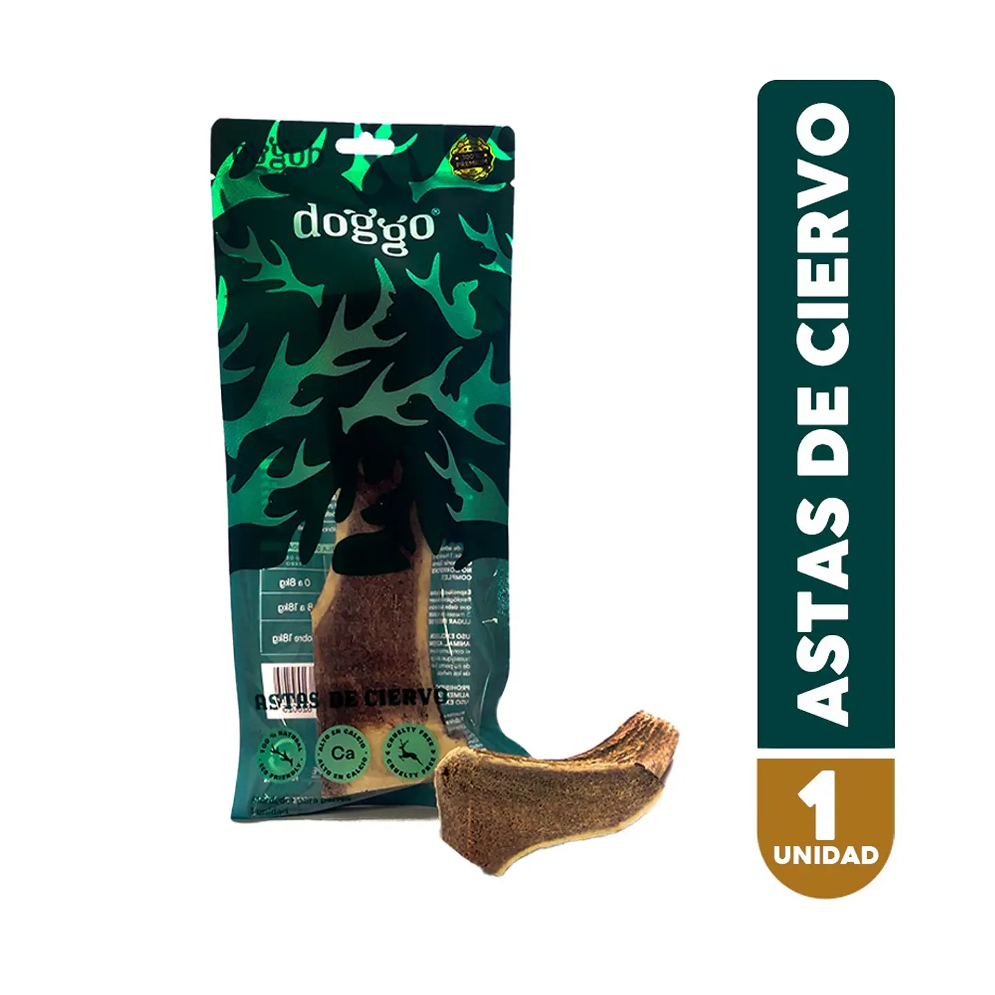 Hueso de Astas de Ciervo Doggo 3