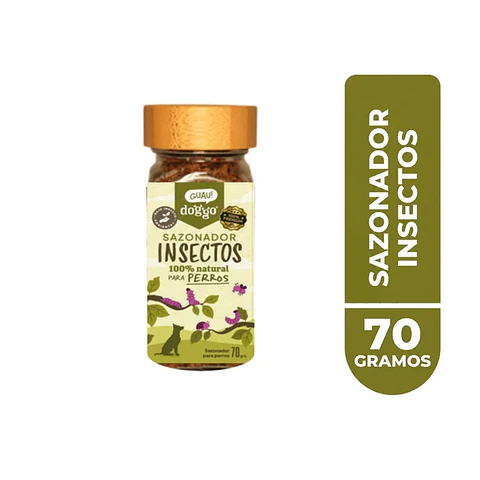 Sazonador Doggo Insectos Perro 70g 