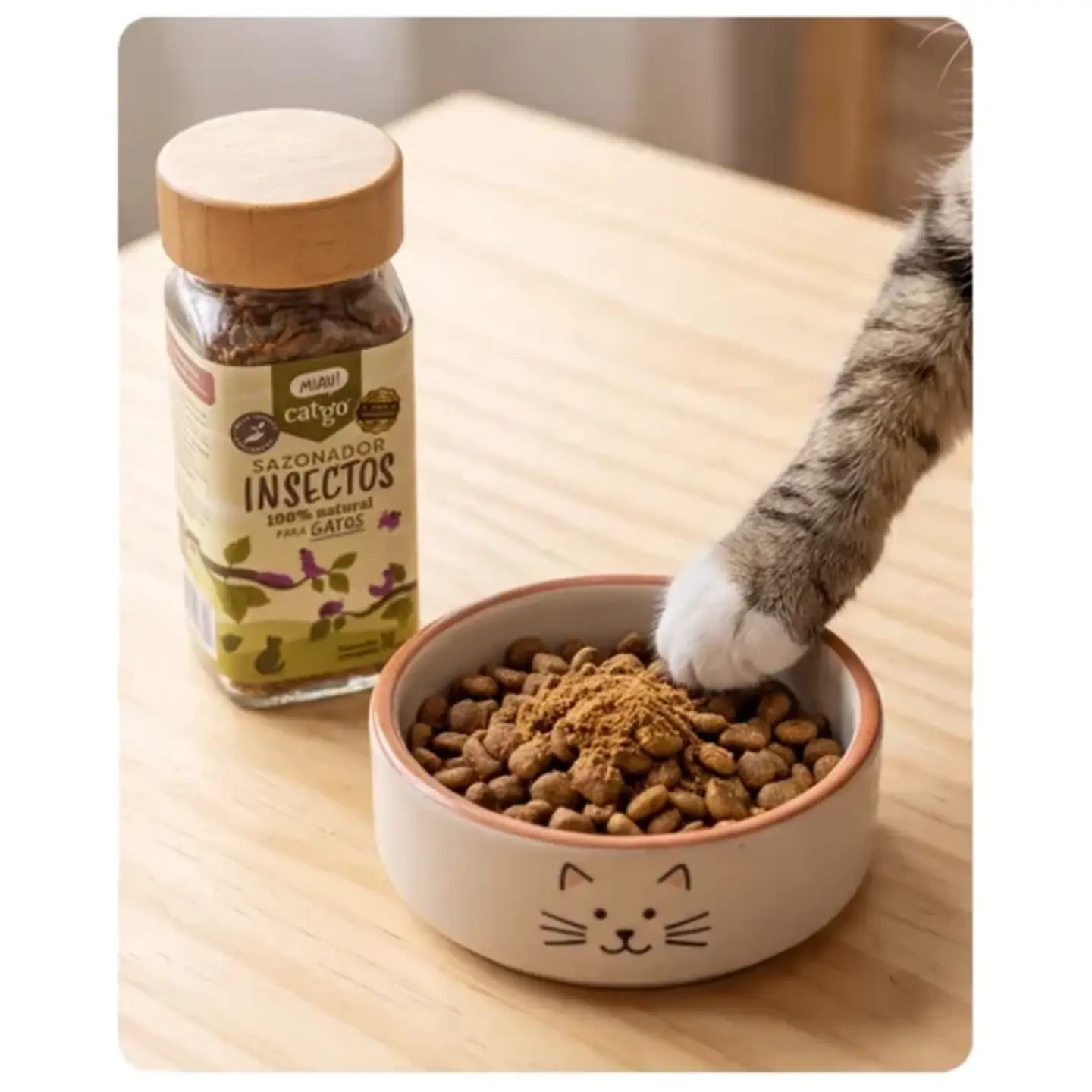 Sazonador Catgo Insectos 70g  3