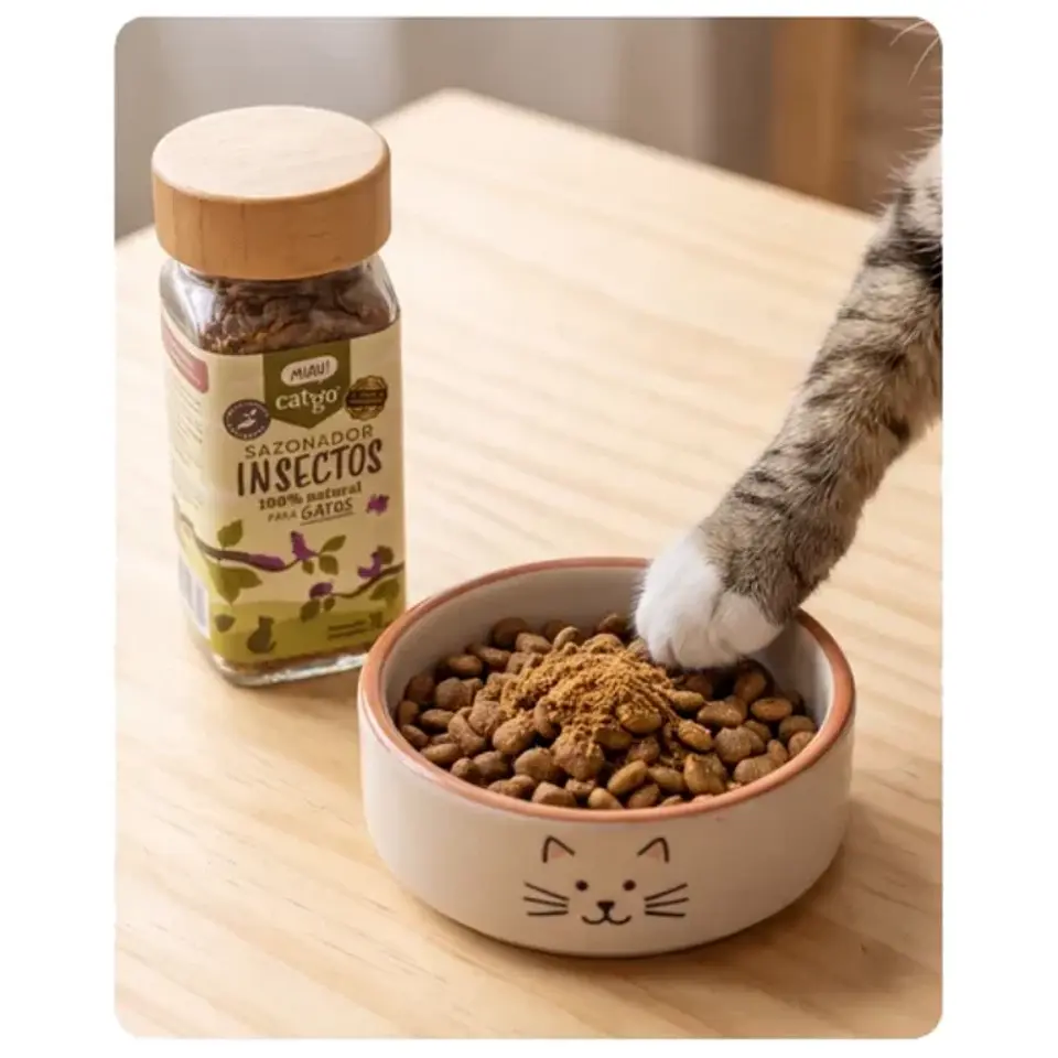 Sazonador Catgo Insectos 70g  3