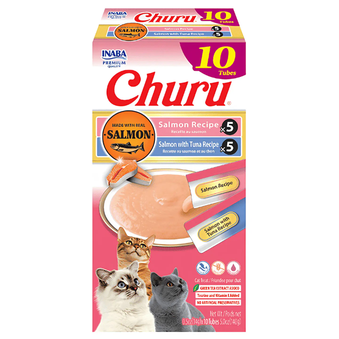 Churu Caja 10 unidades  Salmón y Atún 1
