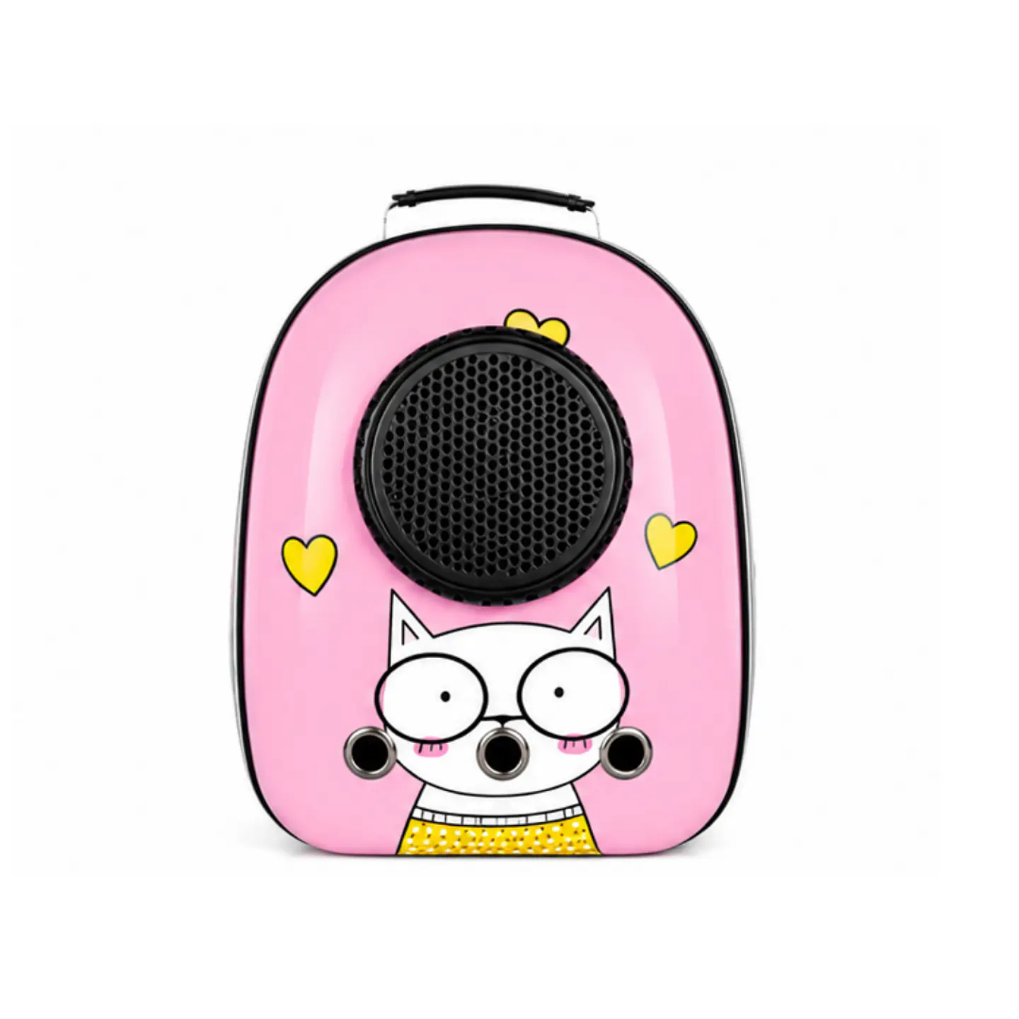 Mochila Capsula Diseño Gatito 33x27x42 cms  1