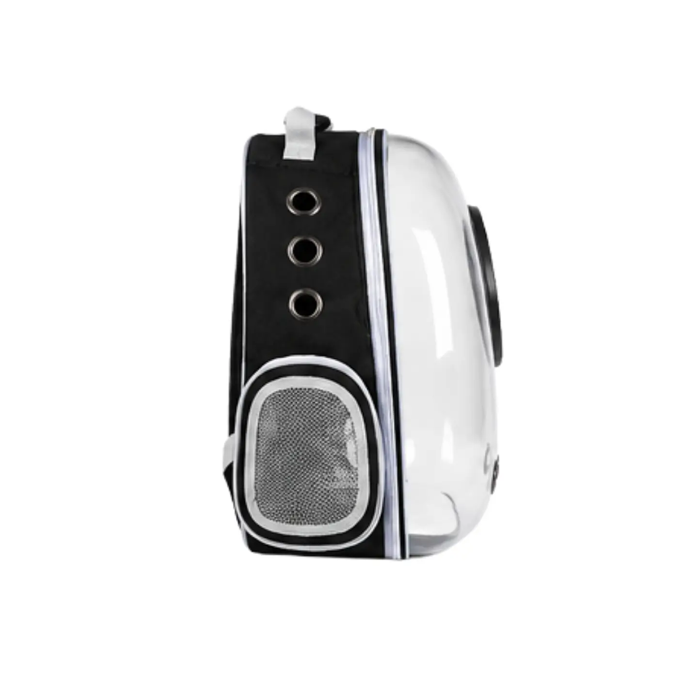 Mochila Capsula Transparente 33x27x42 cms  4