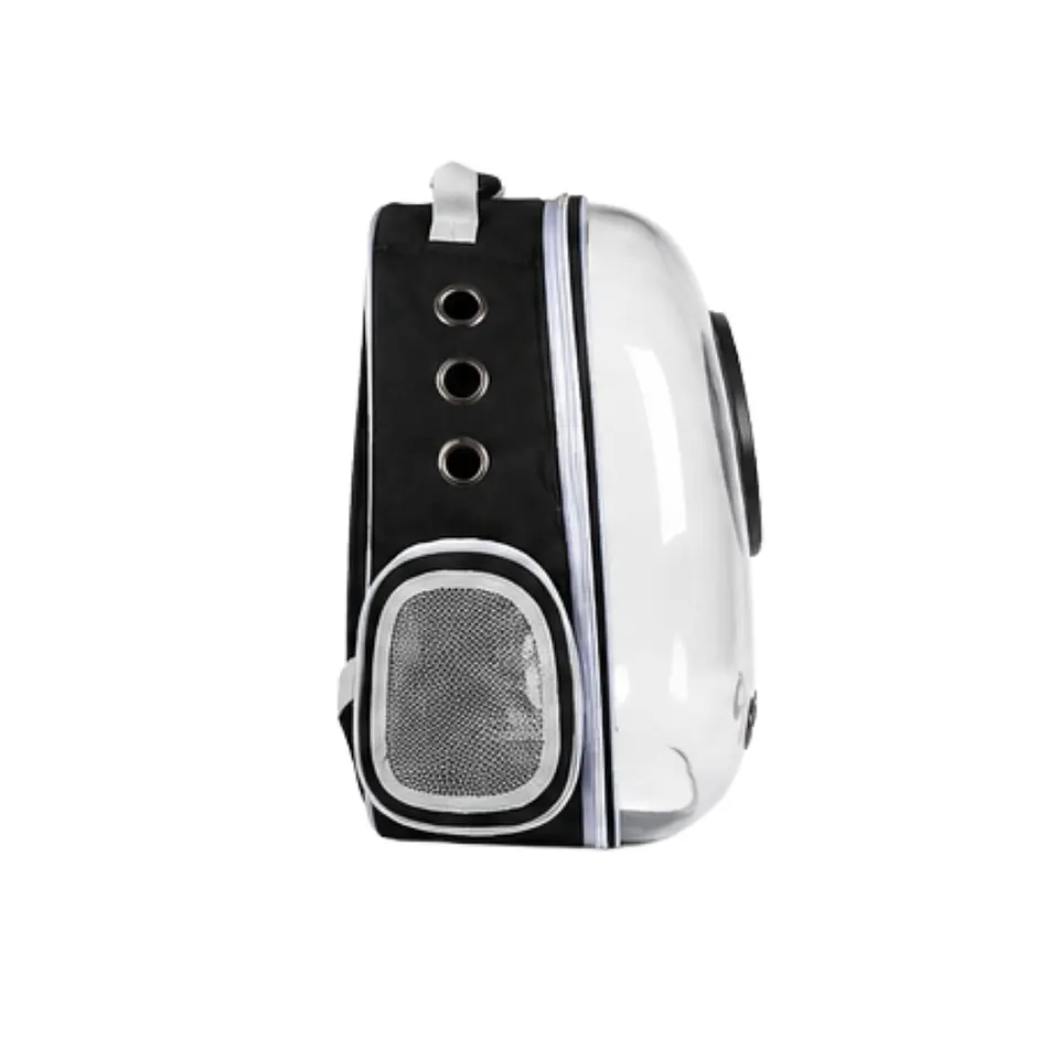 Mochila Capsula Transparente 33x27x42 cms  4