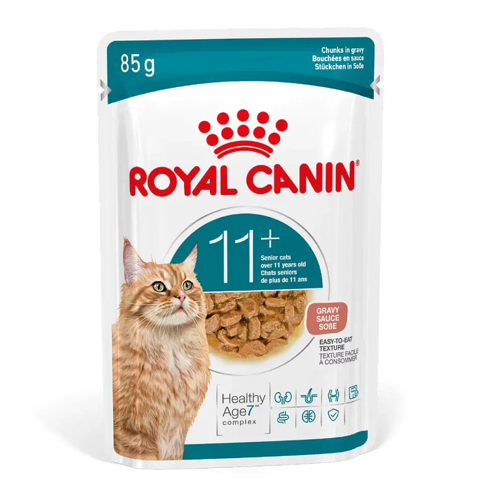 Pouch Royal Canin 11+ Senior Cats 85g  1