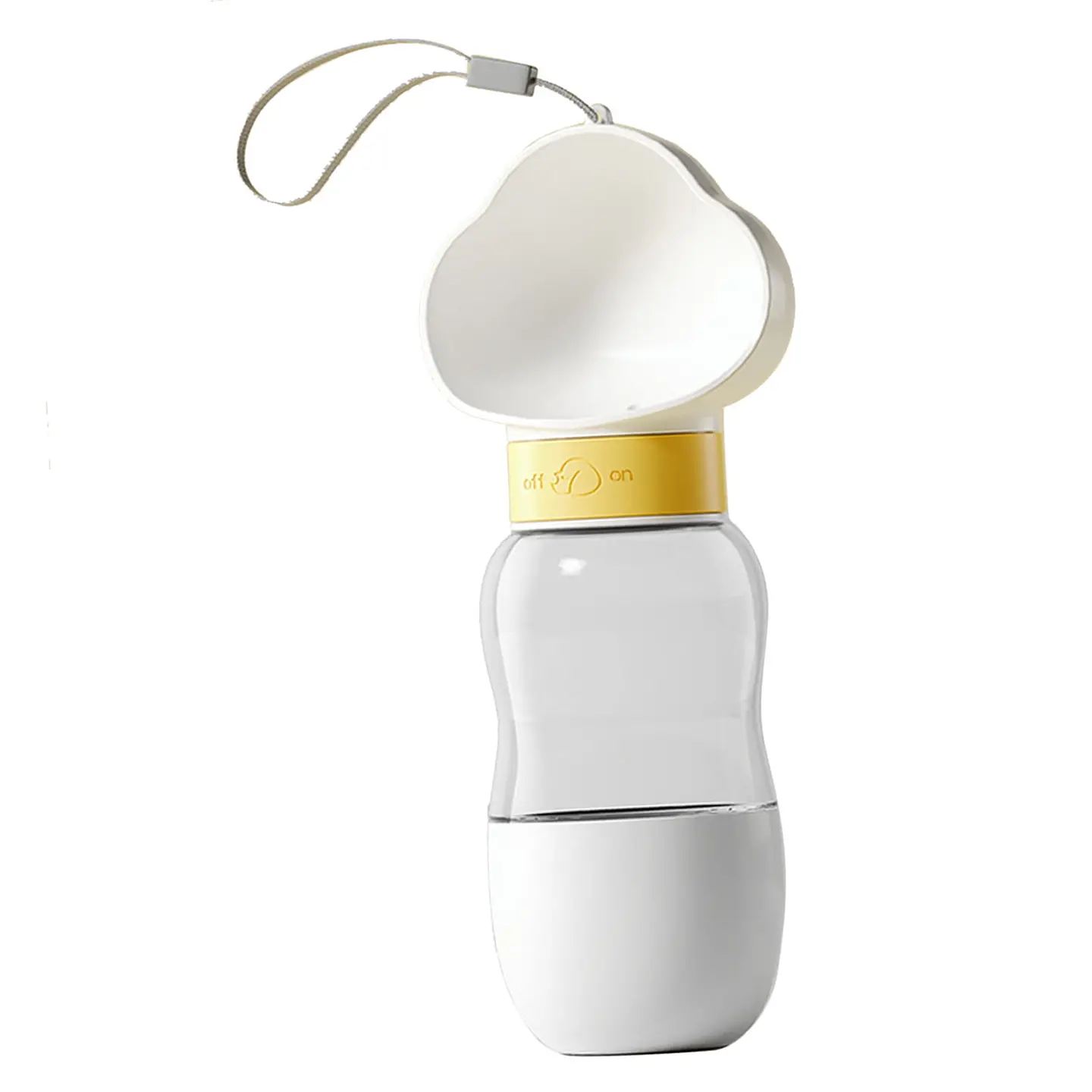 Botella Portatil 2 en 1 Agua 300ml y Alimento 200ml  (Canjea hasta 3000PB)  1