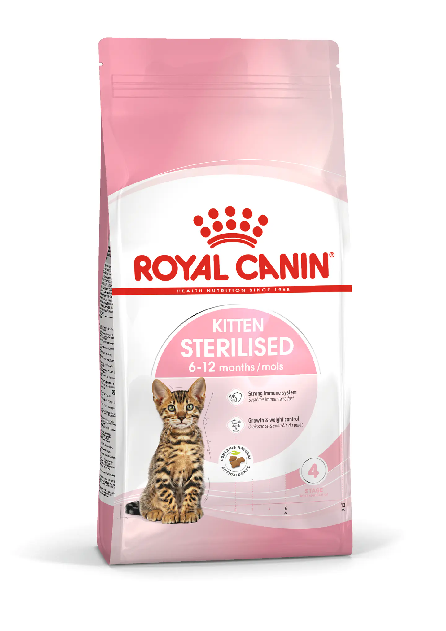 Royal Canin Kitten Sterilised 6 a 12 meses 4K 1