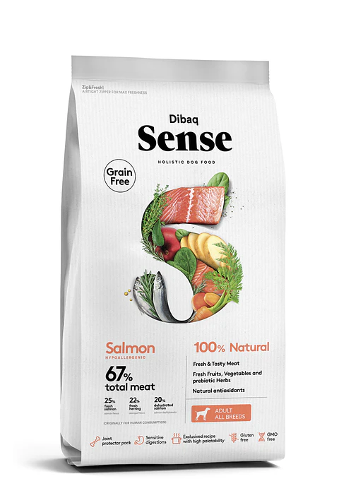 Sense Perro Adulto Salmon Todas las Razas 2K