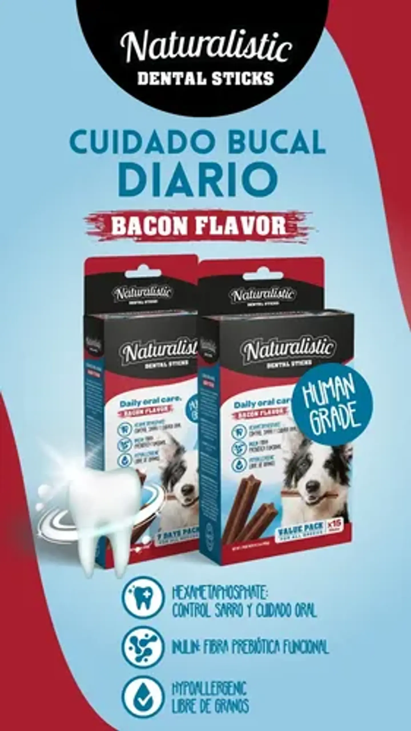 Dental Stick Bacon Flavor 2
