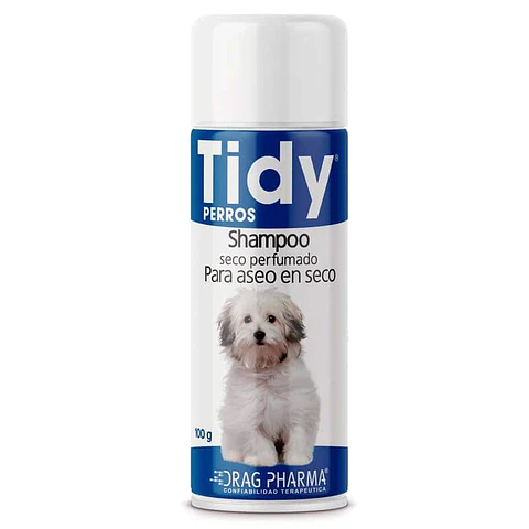 Tidy Perro Shampoo en Seco 100 g 