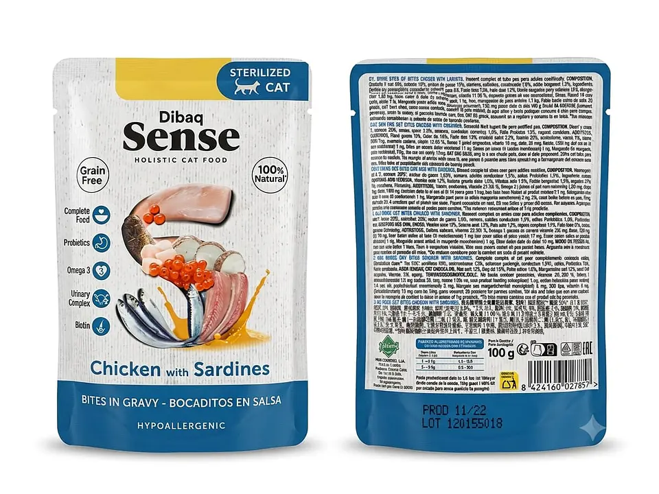 Dibaq Sense Bites Cat 100 grs 1