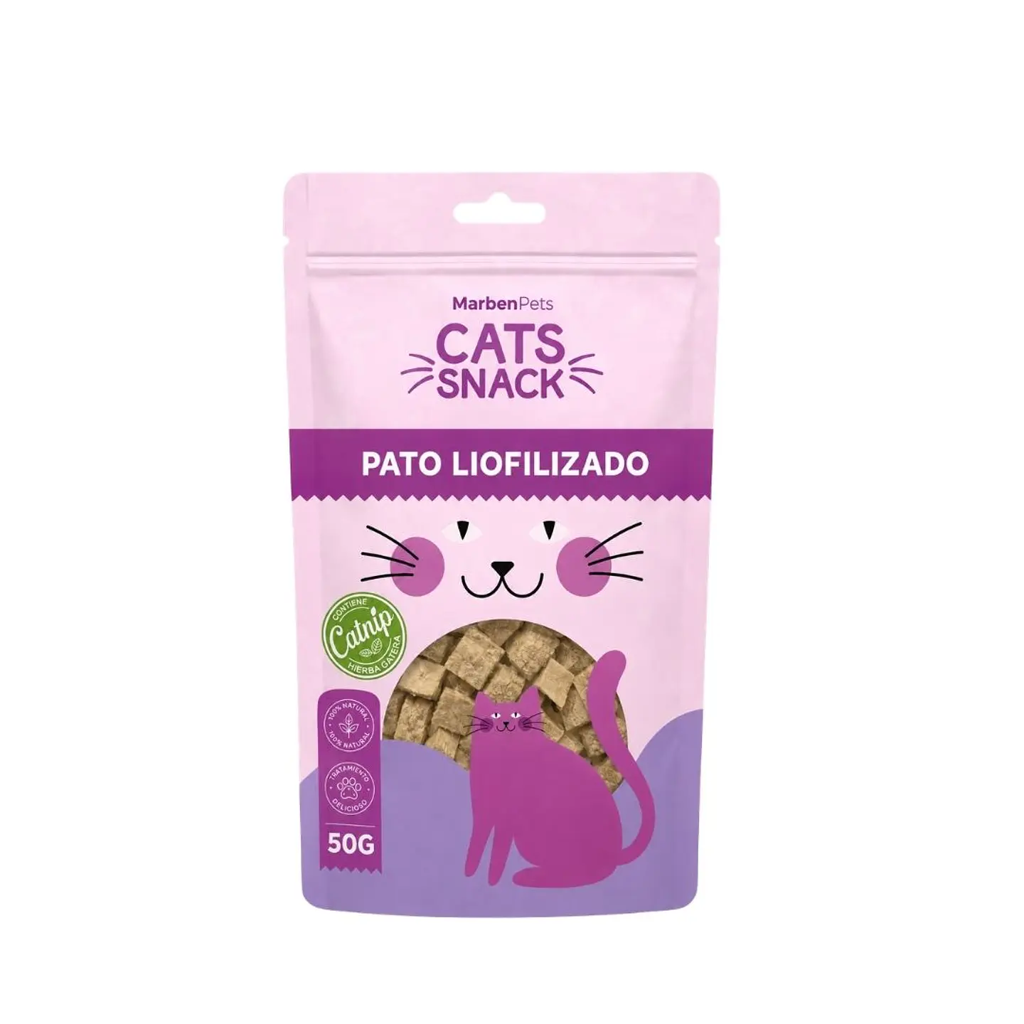 Snack Pato Liofilizado Con Catnip 50grs (Canjea 2000PB)  1