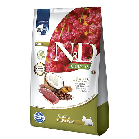 ND Quinoa Perro Piel Sensible Pato 2.5K 