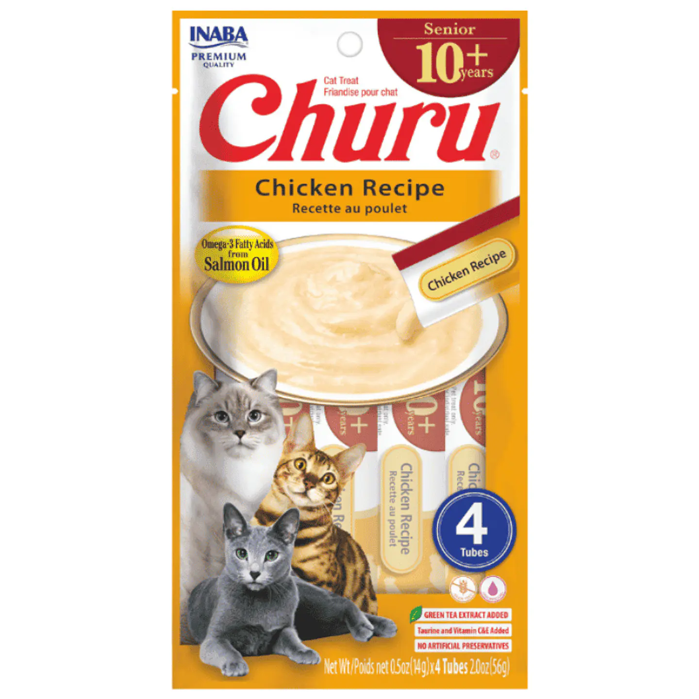 Churu Senior 10+ Pollo  1