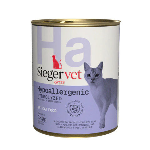 Sieger Vet Lata Hypoallergenic Gato 340g 