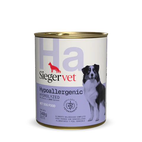 Sieger Vet Lata Hypoallergenic Perro 340g 