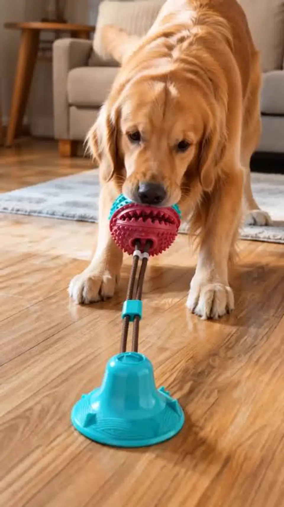 Juguete Interactivo con Ventosa Perro  1