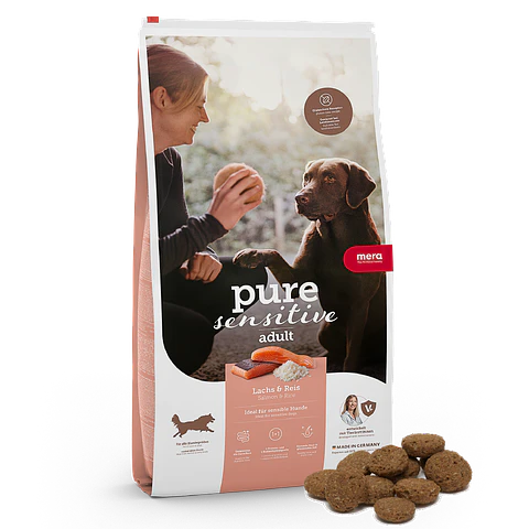 Mera Perro Adulto Pure Sensitive Salmon y Arroz 4K 