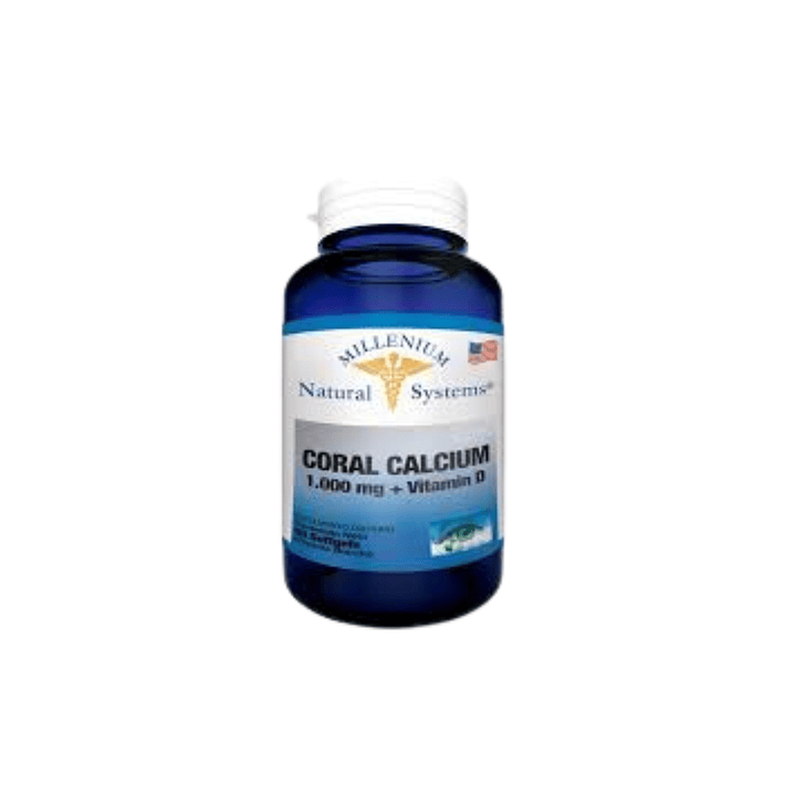 CORAL CALCIUM (CALCIO) 1000 Mg + VITAMINA D 1