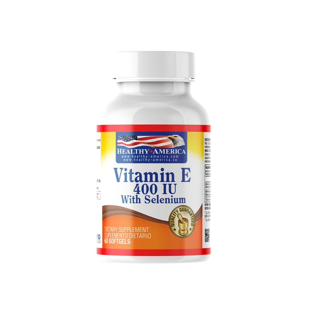 VITAMIN E 400IU WITH SELENIUM 1