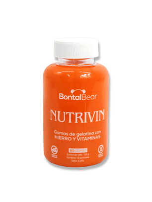 NUTRIVIN GOMAS CON HIERRO Y VITAMINAS
