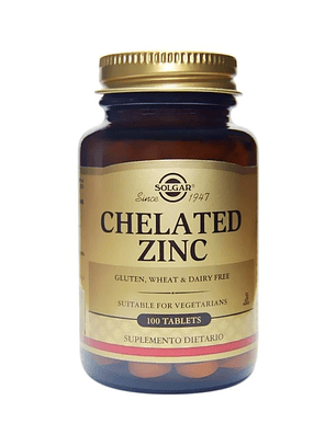 Chelated Zinc x 100 Tab