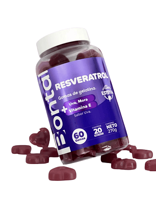 RESVERATROL GOMAS 