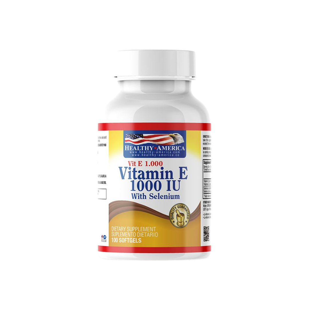 VITAMINA E 1000IU WITH SELENIUM 1